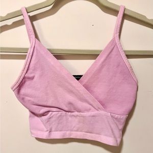 Brandy Melville Purple Crop Top